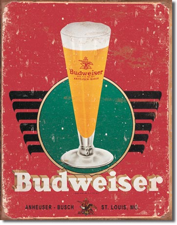 1483 - Bud Glass & Logo